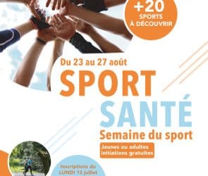 SEMAINE DU SPORT : DES ACTIVITÉS PHYSIQUES POUR TOUS