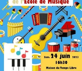 L’école de musique en concert…