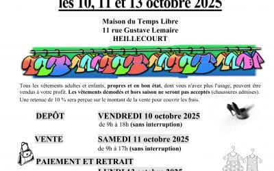 Bourse aux vêtements automne hiver