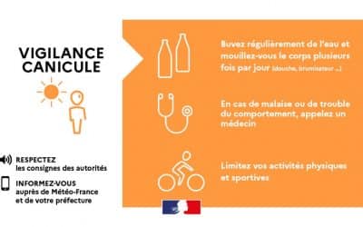 Le département en vigilance alerte canicule