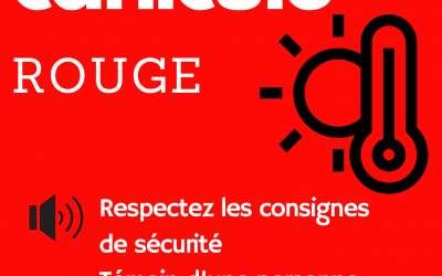 Le département en vigilance rouge canicule