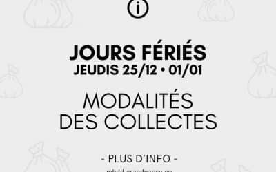 Jours fériés : modalités des collectes