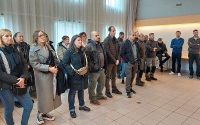 Retour en images sur les voeux aux agents territoriaux